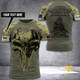 Customized Australian Soldier 3D Printed Combat Shirt EZT280421