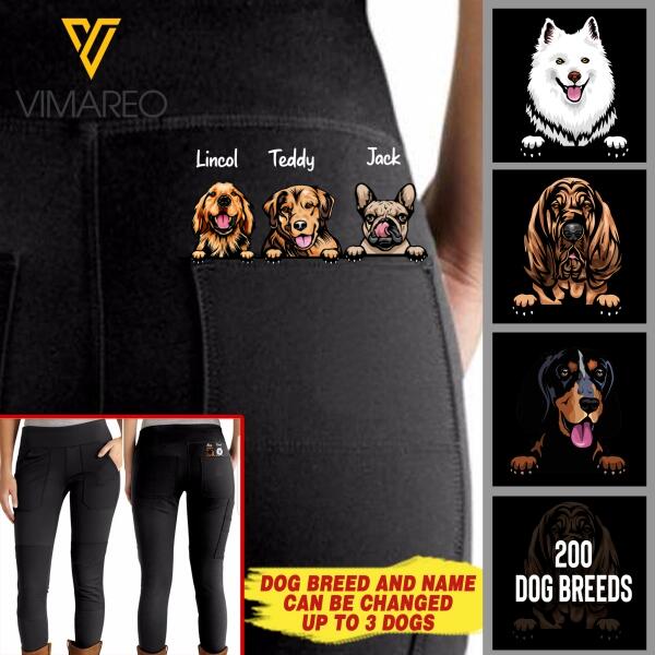 Personalized Dog Legging Printed AUG-MA07