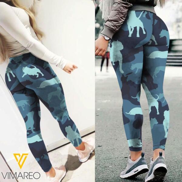 Personalized Pitbull Dog Legging Printed NOV-MQ08