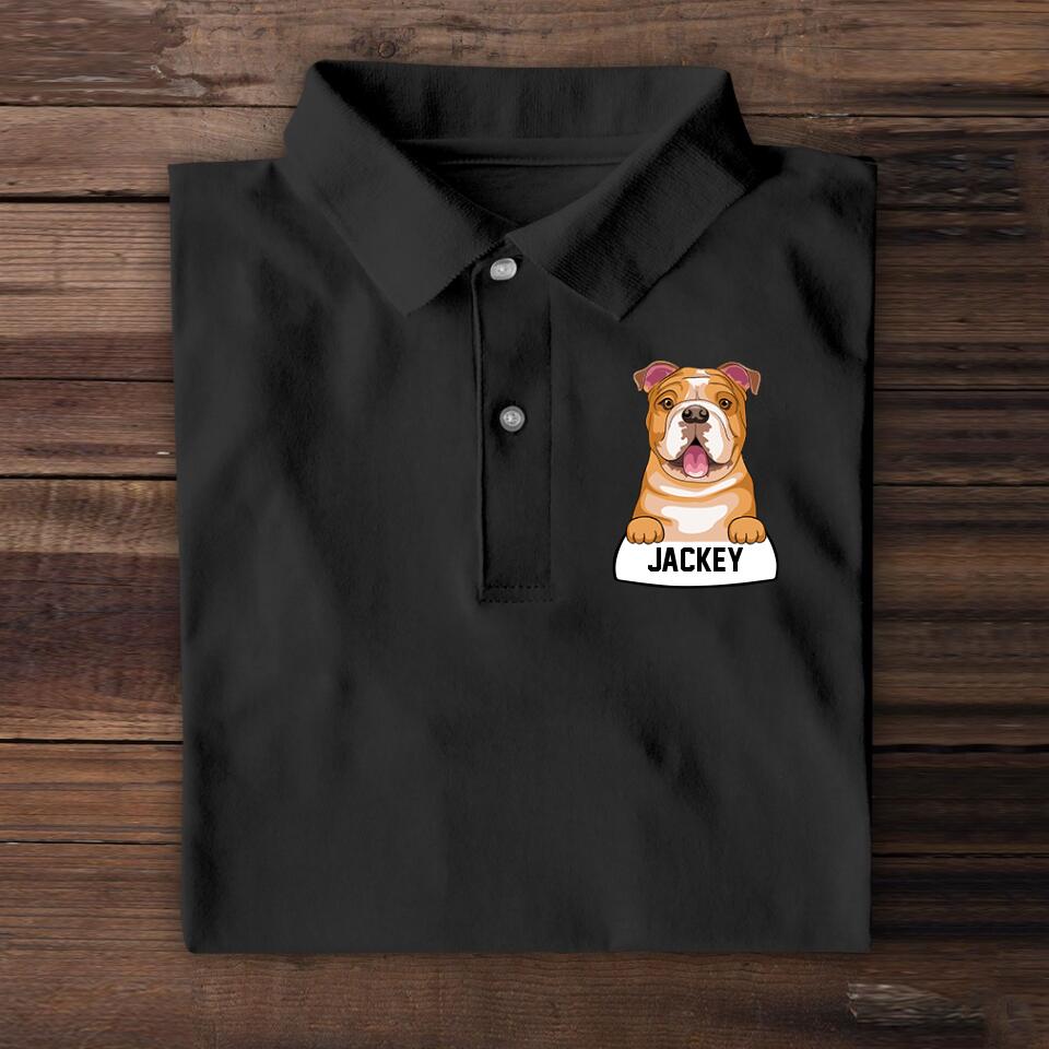 Personalized Dog Custom Polo Printed QTHQ1607