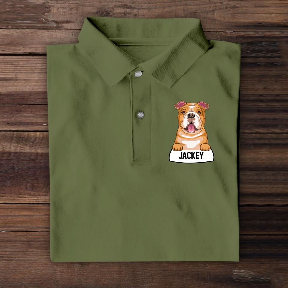 Personalized Dog Custom Polo Printed QTHQ1607