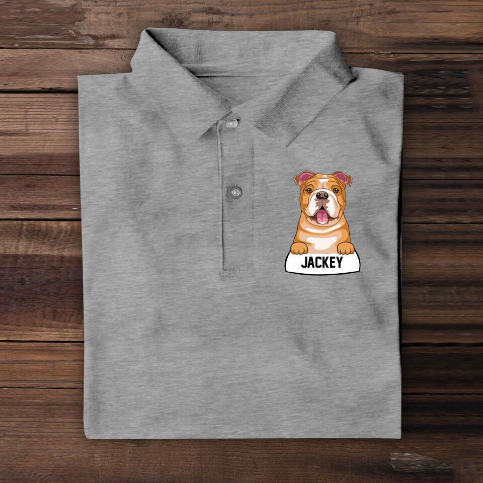 Personalized Dog Custom Polo Printed QTHQ1607