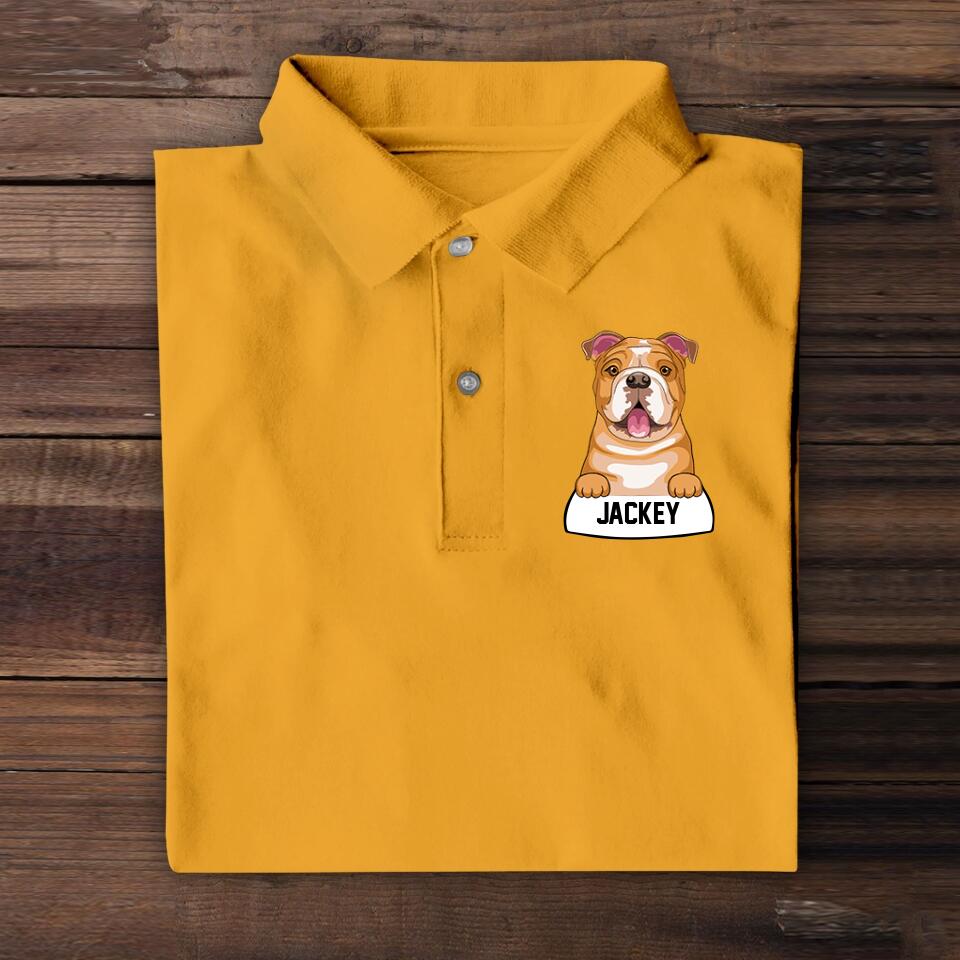 Personalized Dog Custom Polo Printed QTHQ1607