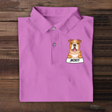 Personalized Dog Custom Polo Printed QTHQ1607