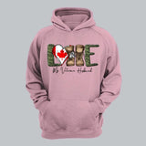 Personalized Love My Canadian Veteran Husband Tshirt Hoodie Or Sweatshirt Printed QTHQ1211