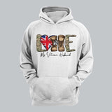 Personalized Love My UK Veteran Husband Tshirt Hoodie Or Sweatshirt Printed QTHQ1211