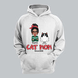 Personalized Cat Mom Shirt Printed 22NOV-HQ29