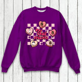 Personalized Cat Mom Sweatshirt Or Tshirt Printed QTHQ3101