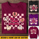 Personalized Cat Mom Sweatshirt Or Tshirt Printed QTHQ3101