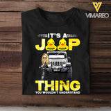 Personalized It Is A Jeep Thing You Wouldn't Understand Jeep Girl Colorful TShirt Printed QTHQ2006