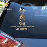 Personalized US Military Base Been There Done That And Damn Proud Of It Car Decal Printed QTPD2023167