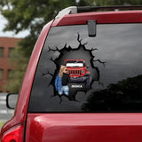 Personalized Jeep Girl with Name Decal Printed MTPTN2023165