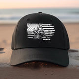 Personalized Welder US Flag Cap 2D Printed KVH23728
