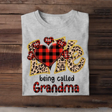 Personalized Love Being Called Grandma T-shirt Printed LDMHN23739