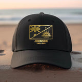 Personalized Australian Defense Force Custom Name And Served Times Black Cap QTKH781