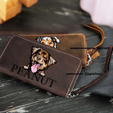 Personalized Dog Names Dog Lovers Gift Leather Wallet HHDT23834