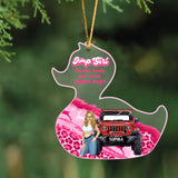 Personalized Jeep Girl Classy Sassy And A Bit Smart Acrylic Ornament Printed NTMTHN23878
