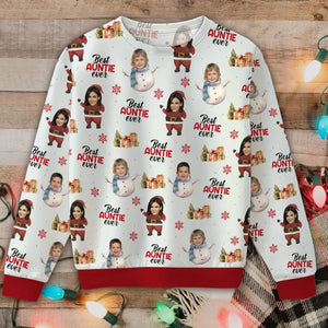 Personalized Best Auntie Ever Sweatshirt 3D Printed HTHHN23901