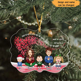 Personalized This Is Us A Little Bit Of Crazy A Little Bit Of Loud Acrylic Ornament Printed HTHHN23938