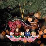 Personalized This Is Us A Little Bit Of Crazy A Little Bit Of Loud Acrylic Ornament Printed HTHHN23938
