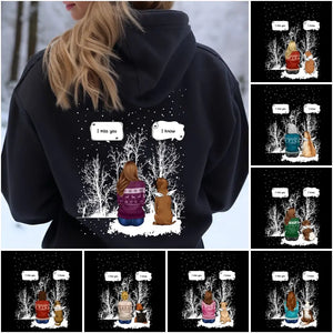 Personalized Dog Mom Memorial Dog Lovers Gift Xmas Gift Hoodie Printed LVA23968