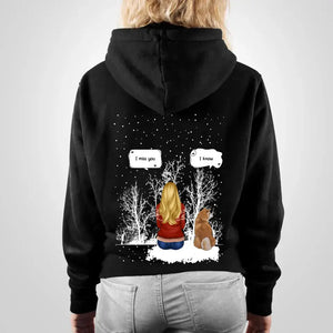 Personalized Dog Mom Memorial Dog Lovers Gift Xmas Gift Hoodie Printed LVA23968