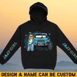 Personalized Jeep Girl Custom Name Hoodie 3D Printed LDMHN23992