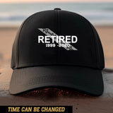 Personalized Correctional Officer Retired Black Cap QTLVA231011