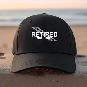 Personalized Correctional Officer Retired Black Cap QTLVA231011