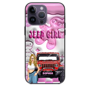 Personalized Jeep Girl Phonecase Printed NTMTHN231041