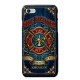 Personalized Fire Dept Radition Dedication Sacrifice Firefighter Custom Name Phonecase Printed QTVQ231046