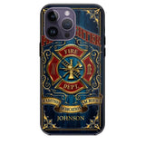 Personalized Fire Dept Radition Dedication Sacrifice Firefighter Custom Name Phonecase Printed QTVQ231046