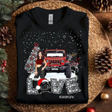 Personalized Love Jeep Life Christmas Gift T-shirt Printed NMTVQ231056