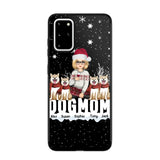 Personalized Dog Mom Girl Xmas Dog Lovers Gift Christmas Gift Phonecase Printed LVA231063