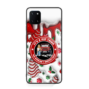 Personalized It's A Jeep Thing You Wouldn't Understand Jeep Girl Christmas Phonecase Printed NTMTHN231107