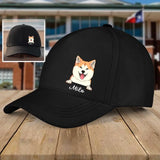 Personalized Dog Names Dog Lovers Gift Black Cap Printed KVH1119