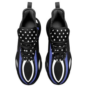 Personalized US Thin Blue Line States Flex Control Sneakers Printed QTVQ1137