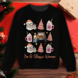 Personalized I'm A Simple Woman Jeep Girl Christmas Gift Sweatshirt Printed NTMTHN231165