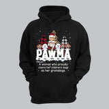 Personalized Pawma A Woman Who Proudly Claims Her Children's Dogs As Her Granddogs Christmas Gift Hoodie 2D Printed LVA231173