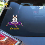 Personalized Dog Royal Custom Name Decal Printed QTKH1224