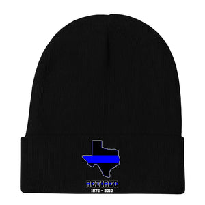 Personalized US State Flag Retired Police Custom Served Time Embroidered Beanie Printed KVH231232
