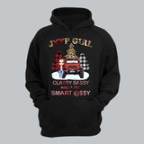 Personalized Jeep Girl Classy Sassy And A Bit Smart Assy Christmas Gift Hoodie 2D Printed HN231248