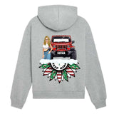 Personalized Jeep Girl Custom Name Hoodie 2D Printed HN231250
