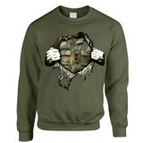 Personalized Norway Veteran Rank Camo Sweatshirt Printed KVH231318