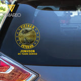 Personalized Vietnam Veteran Custom Name Decal Printed 231324 AHKVH1324