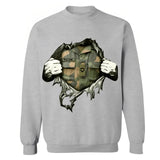 Personalized Norway Veteran Rank Camo Sweatshirt Printed KVH231318