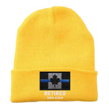 Personalized Retired Canadian Police Officer Custom Served Time Embroidered Beanie Printed KVH231338