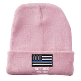 Personalized Retired US Police Officer Custom Served Time Embroidered Beanie Printed KVH231338