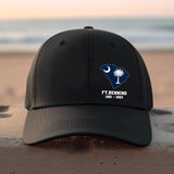 Personalized Military Base US Veteran Custom Time Black Cap QTHN231359