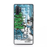 Personalized Grandma Snowman Custom Kid's Name Christmas Gift Phonecase Printed HN231402